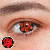 Lentes de contacto de color rojo para cosplay Sharingan Uchiha Sasuke